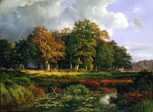 ال Stangenmuhlengrund في ساشسنوالد ، 1852